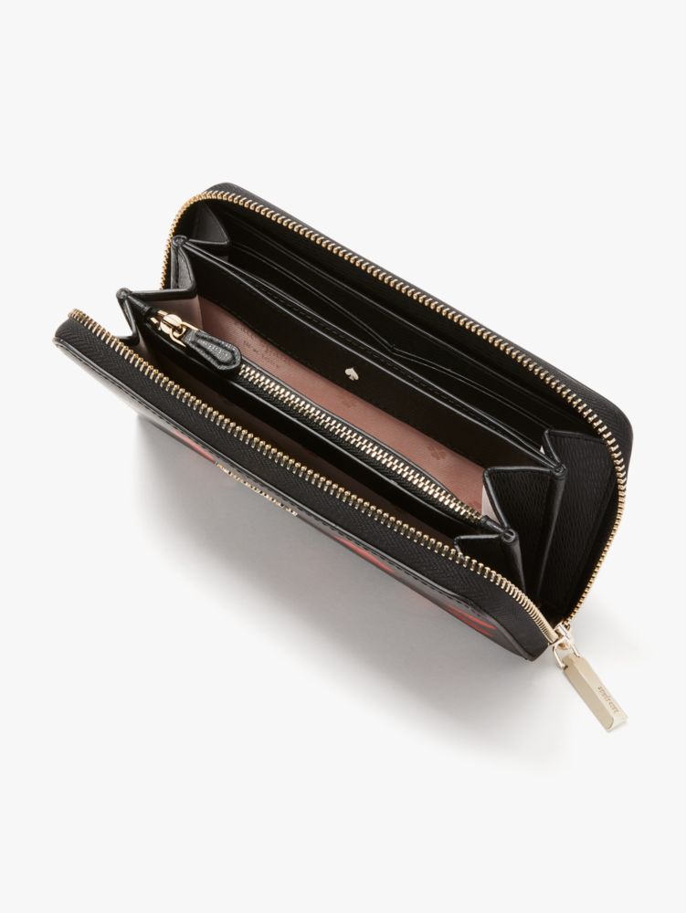 Spencer Kisses Zip Around Continental Wallet | Kate Spade New York