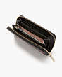 Spencer Kisses Zip-Around Continental Wallet, Black Multi, Product