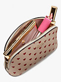 spencer hearts small dome cosmetic case, , s7productThumbnail