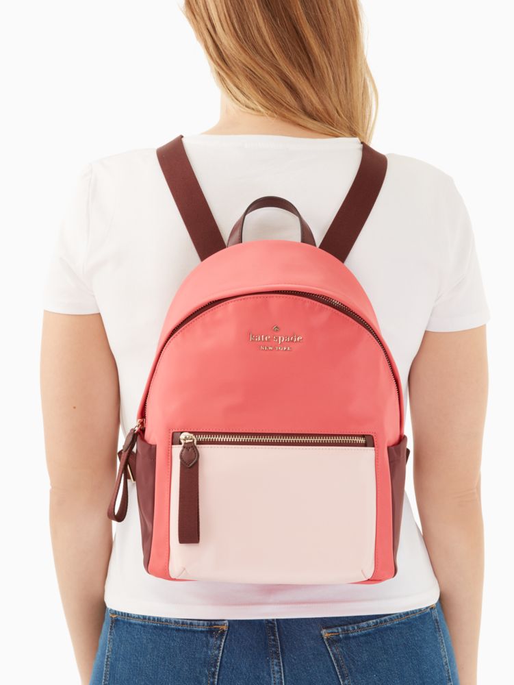 Women's pink multi chelsea medium backpack | Kate Spade New York UK