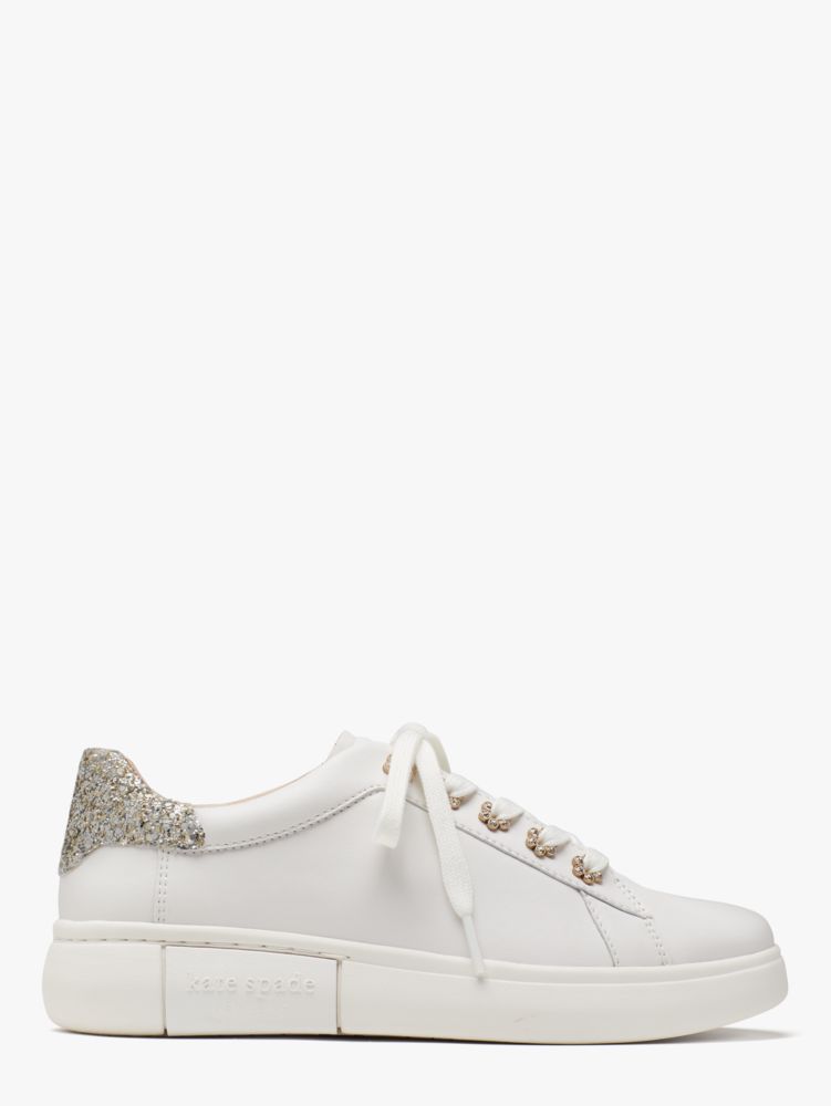 Lift Starlet Sneakers, Optic White/Silver Gold, Product