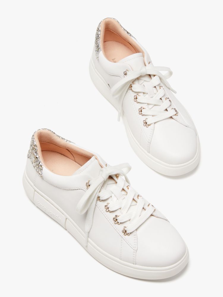 Lift Starlet Sneakers, Optic White/Silver Gold, Product