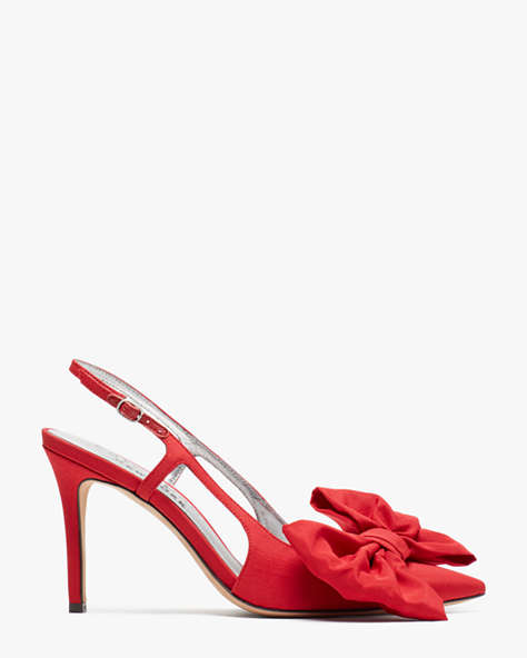 Kate Spade,sheela slingback pumps,heels,Lingonberry