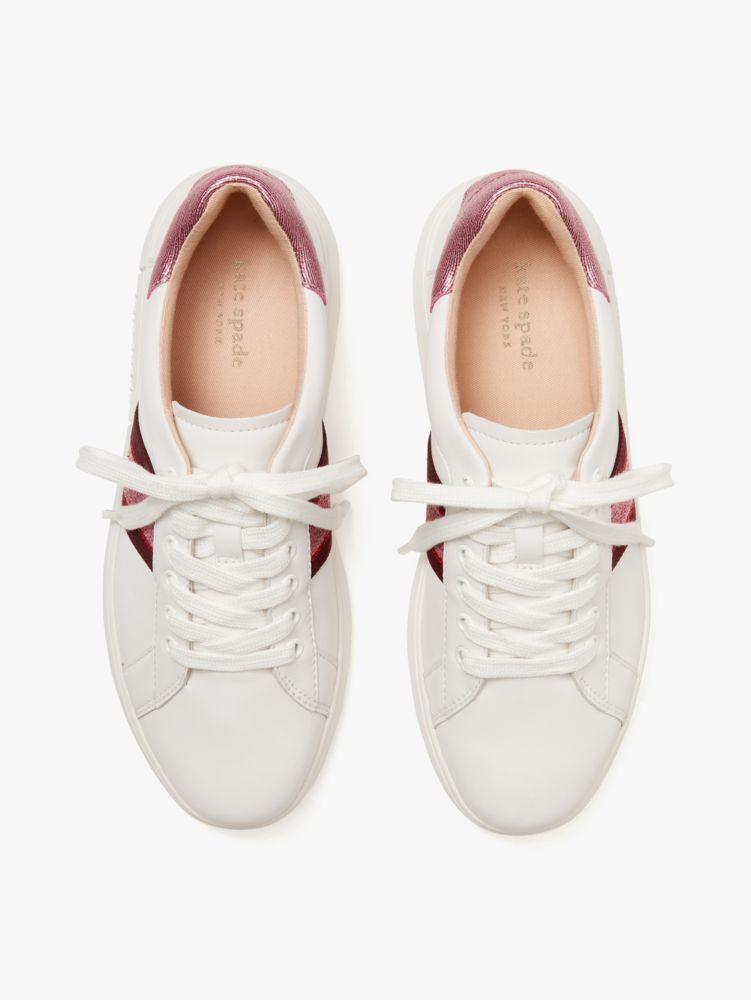 Keswick Sneakers, Optic White/Grenache, Product