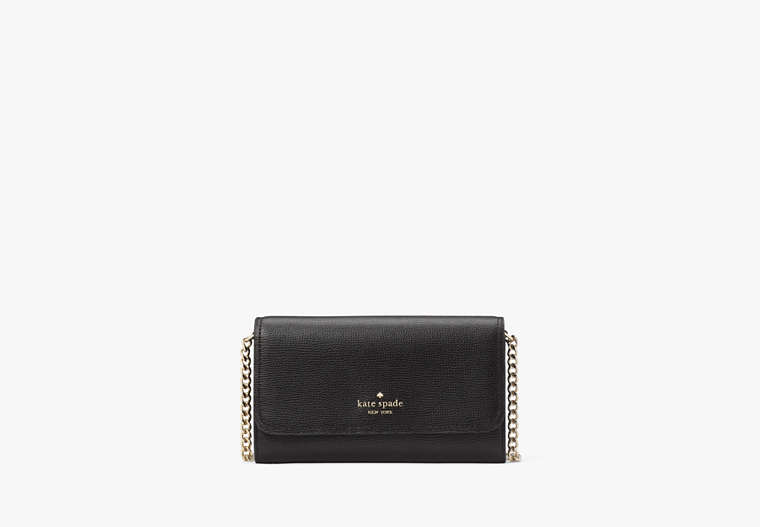 Darcy Chain Wallet Crossbody, Black, Product