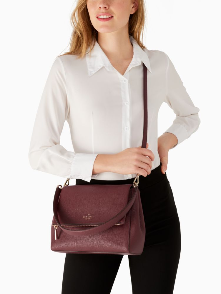 Total 55+ imagen kate spade leila medium flap shoulder bag Abzlocal.mx