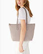 Kitt Large Tote, Warm Taupe, Product