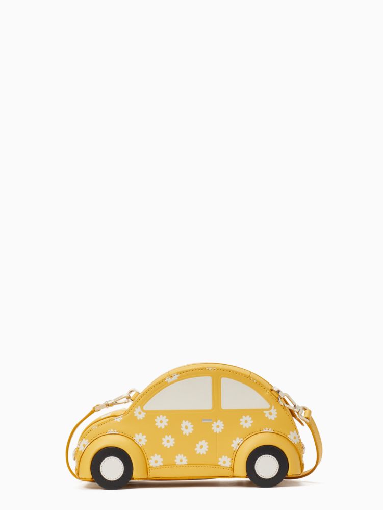 Women's yellow multi beep beep car crossbody bag | Kate Spade New York UK