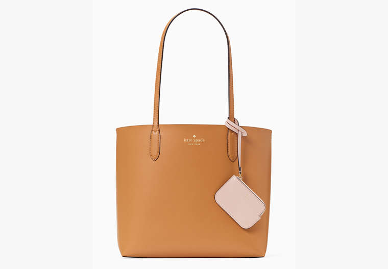 Ava Reversible Tote, Classic Saddle, Product image number 0