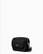 Rosie Pebbled Leather Flap Camera Bag, Black, Product