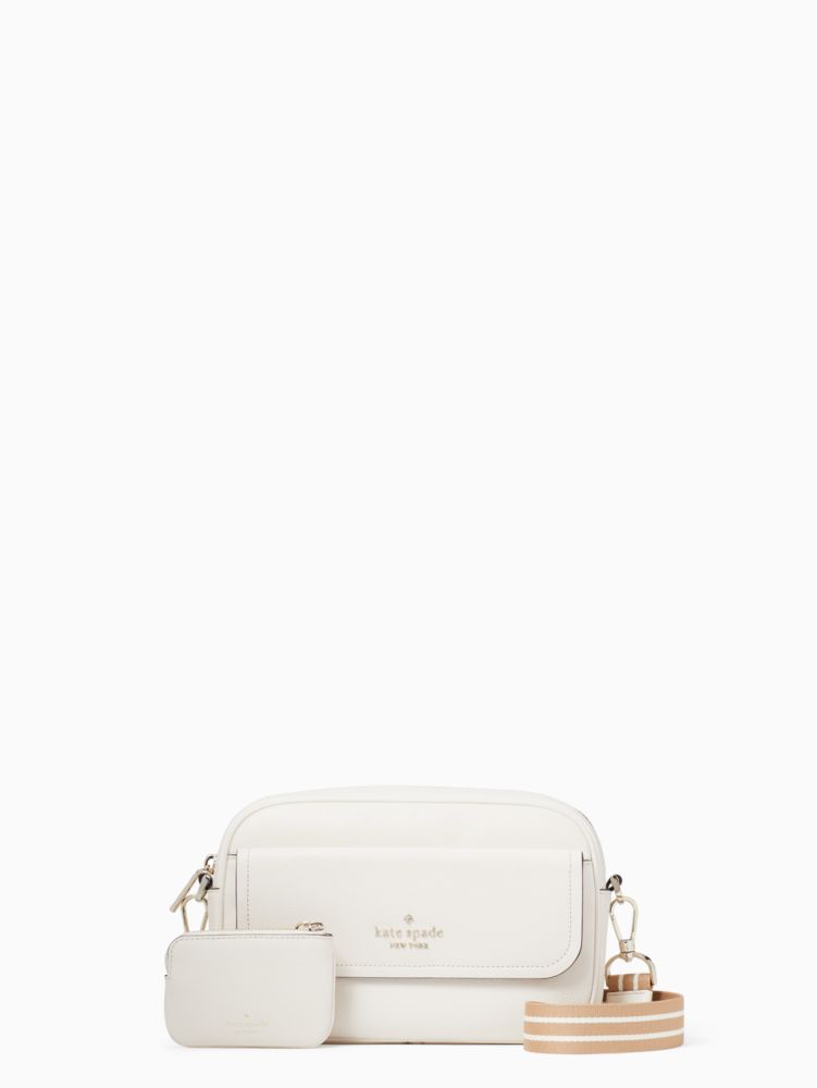Kate Spade Rosie Kameratasche Mit Umschlag Aus Genarbtem Leder