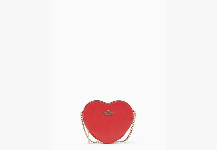 Love Shack Mini Heart Crossbody Bag, Cherry Pepper, Product image number 0