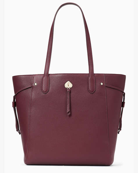 Marti Large Tote, Deep Berry, ProductTile