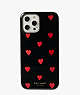 Kate Spade,Glitter Hearts iPhone 12 Pro Max Case,phone cases,Black Multi