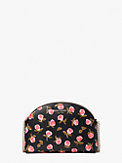 spencer ditsy rose double-zip dome crossbody, , s7productThumbnail