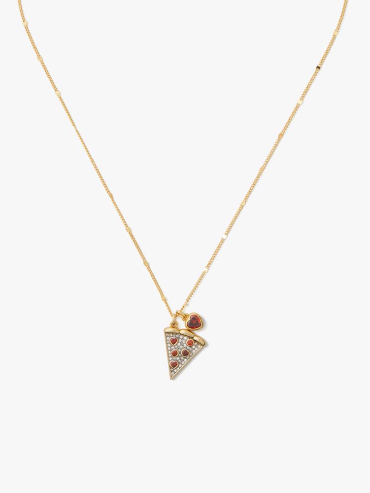 Pizza My Heart Pendant, Red, Product