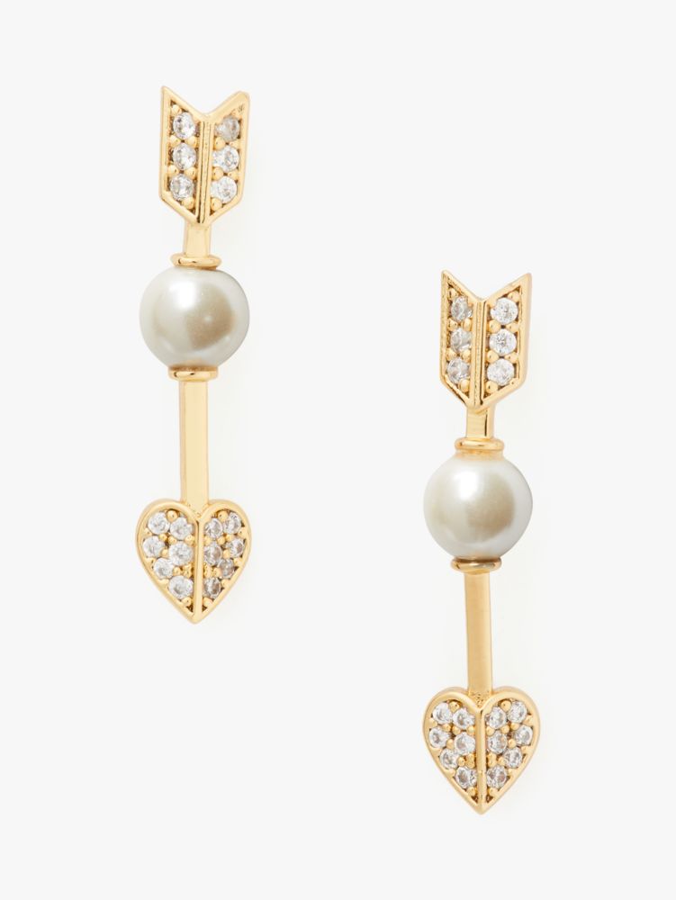 Love Game Arrow Earpins | Kate Spade New York