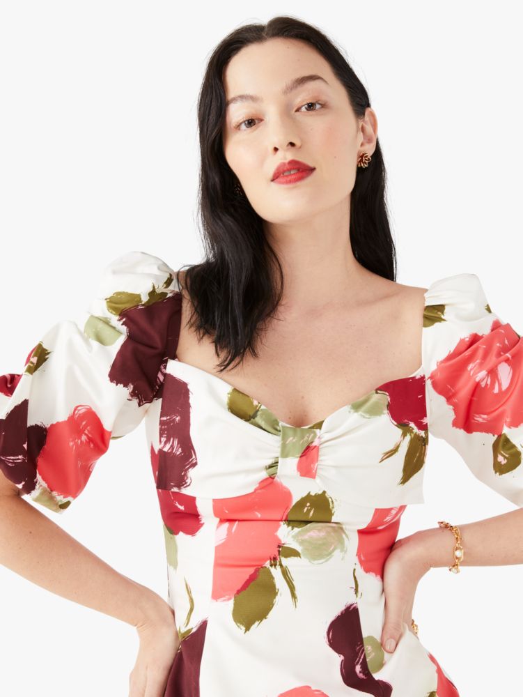 Just Rosy Beau Midi Dress | Kate Spade New York