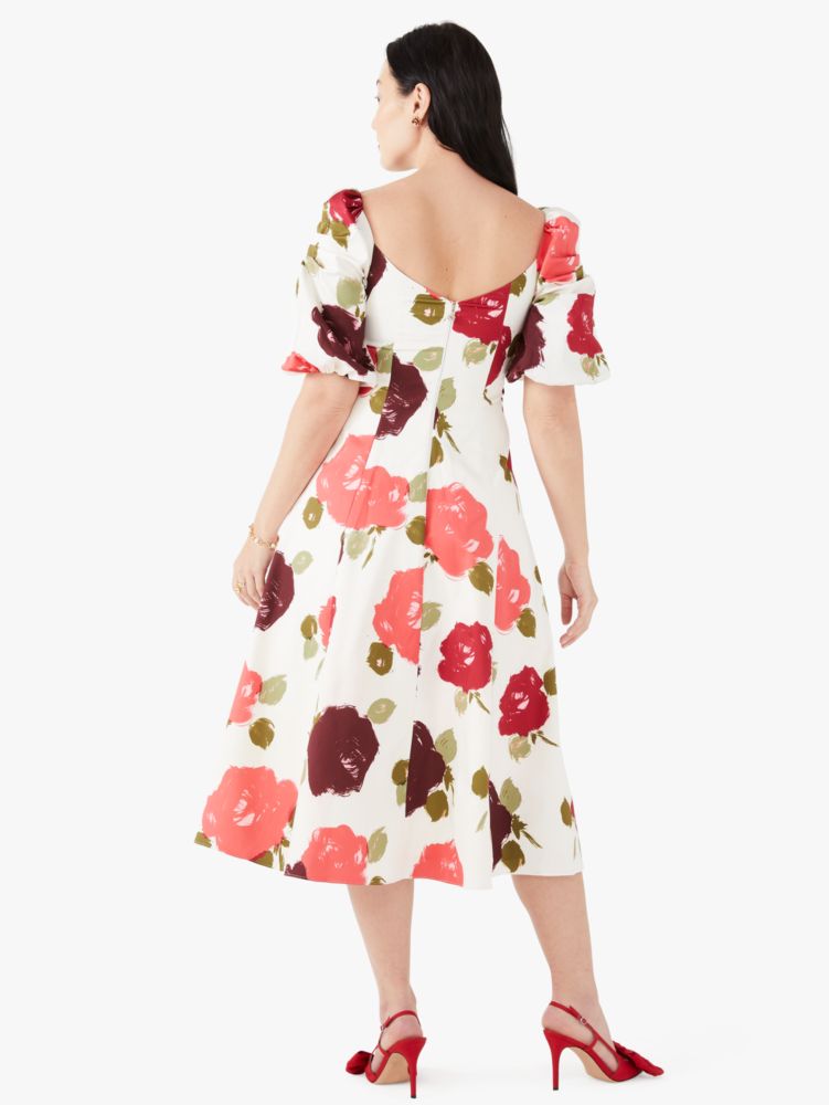 Just Rosy Beau Midi Dress | Kate Spade New York