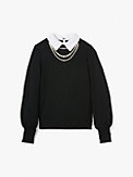 pearl necklace sweater, , s7productThumbnail