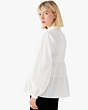 Kate Spade,taffeta cosmo top,tops & blouses,French Cream