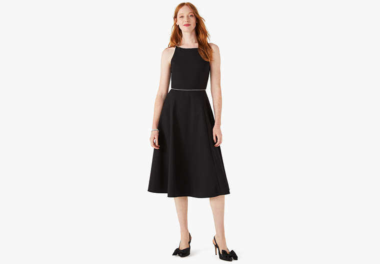 Rhinestone Golightly Dress, Black, Product image number 0