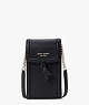 Knott North South Phone Crossbody, Black, ProductTile