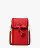 Knott North South Phone Crossbody, Lingonberry, ProductTile