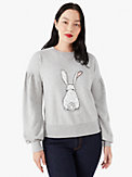 embellished bunny sweatshirt, , s7productThumbnail