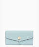 Marti Large Slim Flap Wallet, Blue Glow, ProductTile