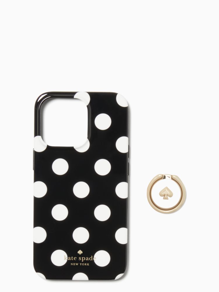 Ring And Dot Resin I Phone 13 Pro Case | Kate Spade Surprise