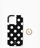 Ring And Dot Resin Iphone 13 Pro Case, Black Multi, ProductTile