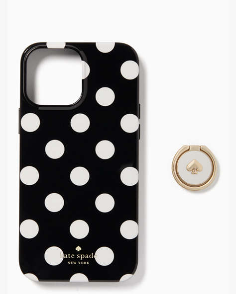 Ring And Dot Resin Iphone 13 Pro Max Case, Black Multi, ProductTile