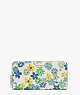 Spencer Floral Medley Zip-around Continental Wallet, Parchment Multi, ProductTile