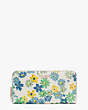 Spencer Floral Medley Zip-around Continental Wallet, Parchment Multi, Product