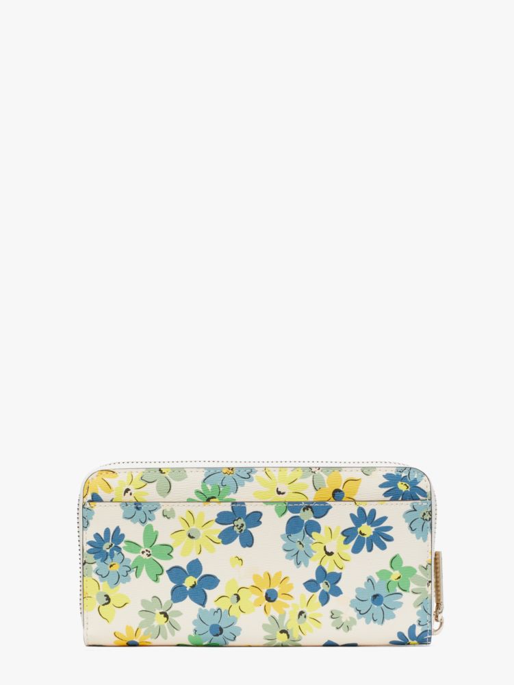 Spencer Floral Medley Zip Around Continental Wallet | Kate Spade New York