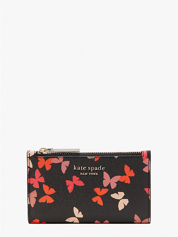 spencer butterfly small slim bifold wallet, , rr_large