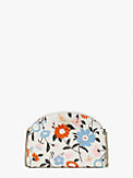 spencer floral garden embossed double-zip dome crossbody, , s7productThumbnail
