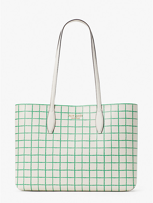 All Day Tennis Check Tote Bag, groß, , rr_large