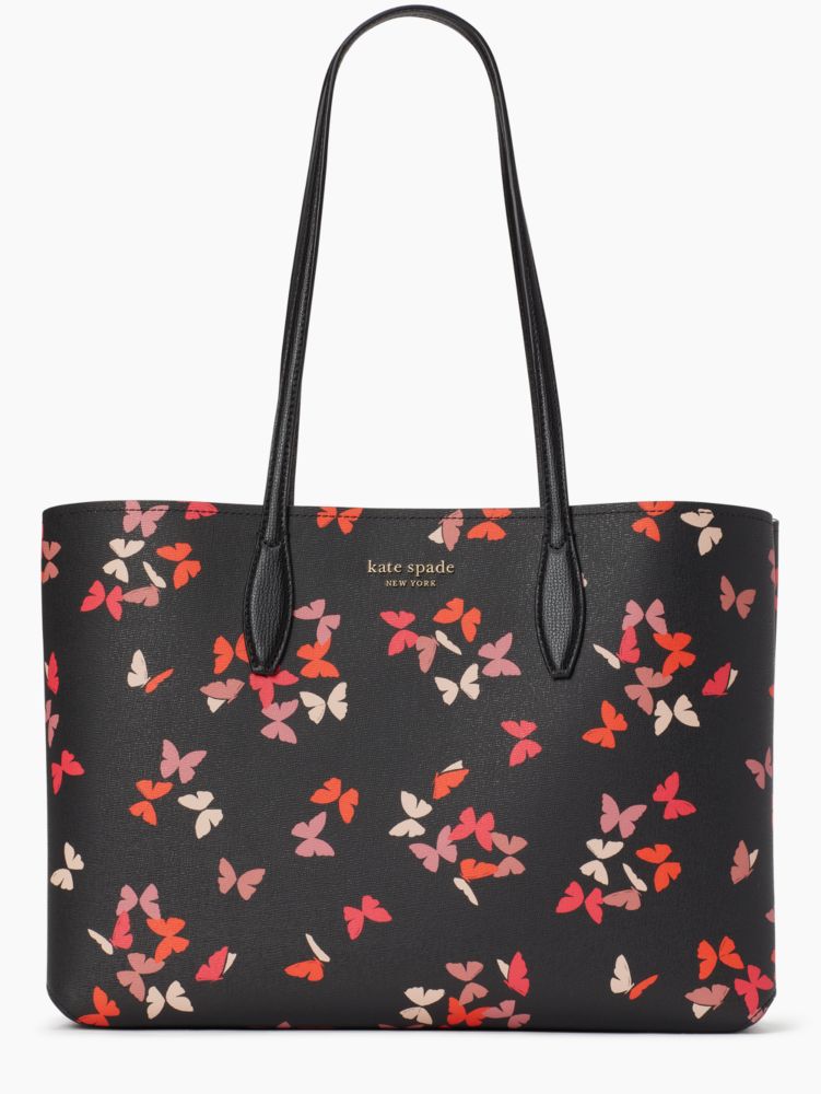 Women's black multi. all day butterfly large tote | Kate Spade New York FR