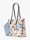 All Day Floral Garden Tote Bag, groß, , s7productThumbnail