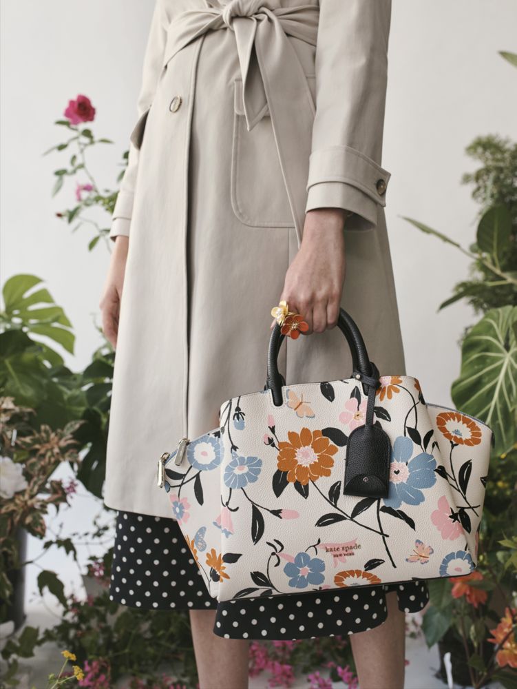 Avenue Floral Garden Medium Satchel | Kate Spade New York