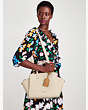 Kate Spade,avenue medium satchel,satchels,Medium,Milk Glass