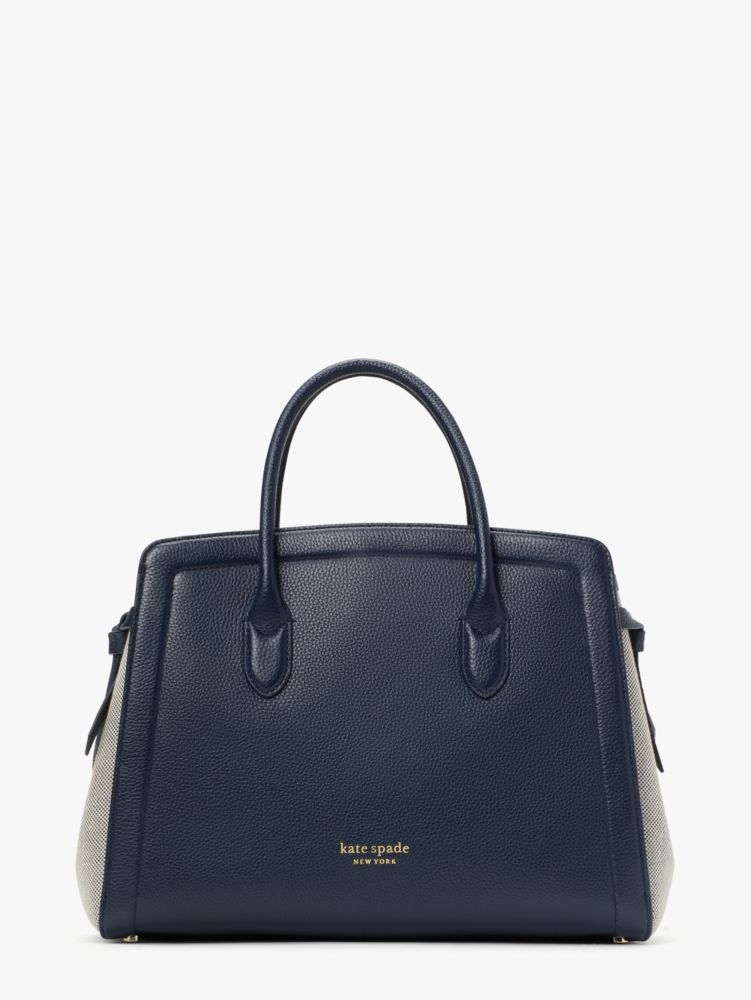 Knott Canvas Large Satchel | Kate Spade New York