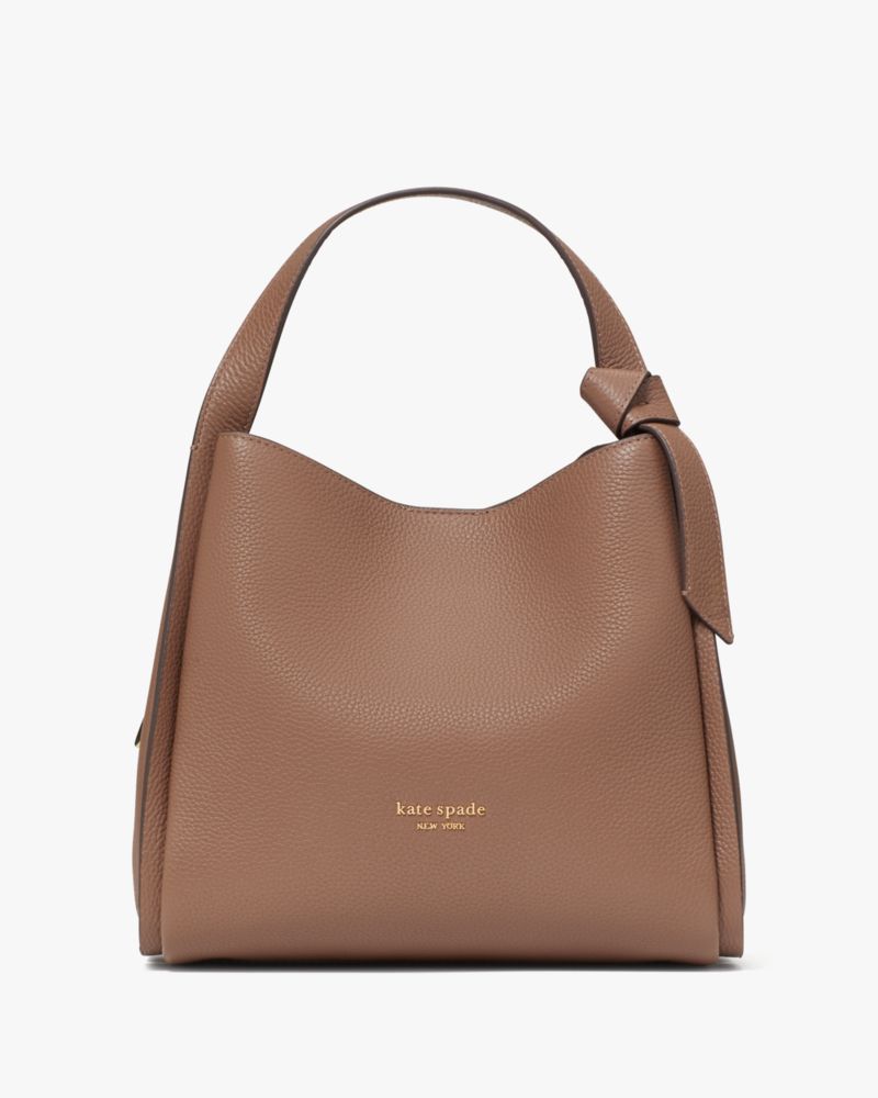 Kate Spade Knott Medium Crossbody Tote In Brown