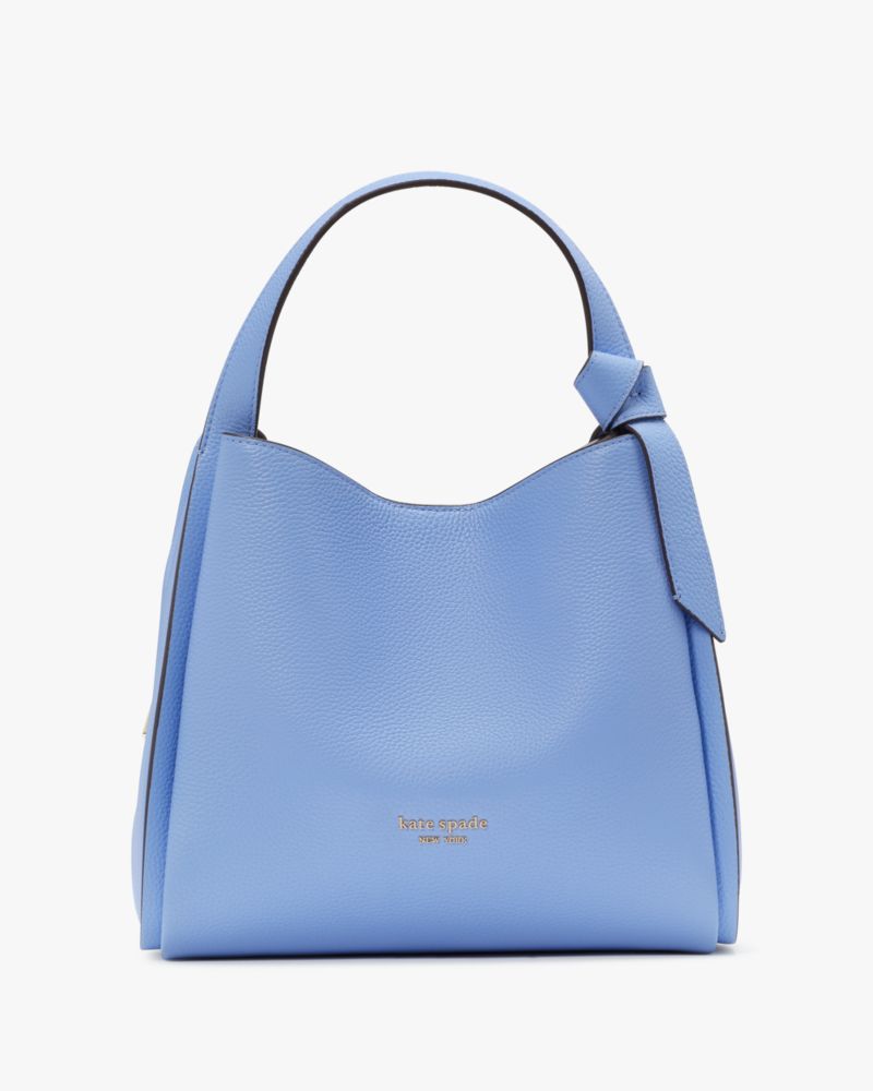 Kate Spade Knott Medium Crossbody Tote In Blue