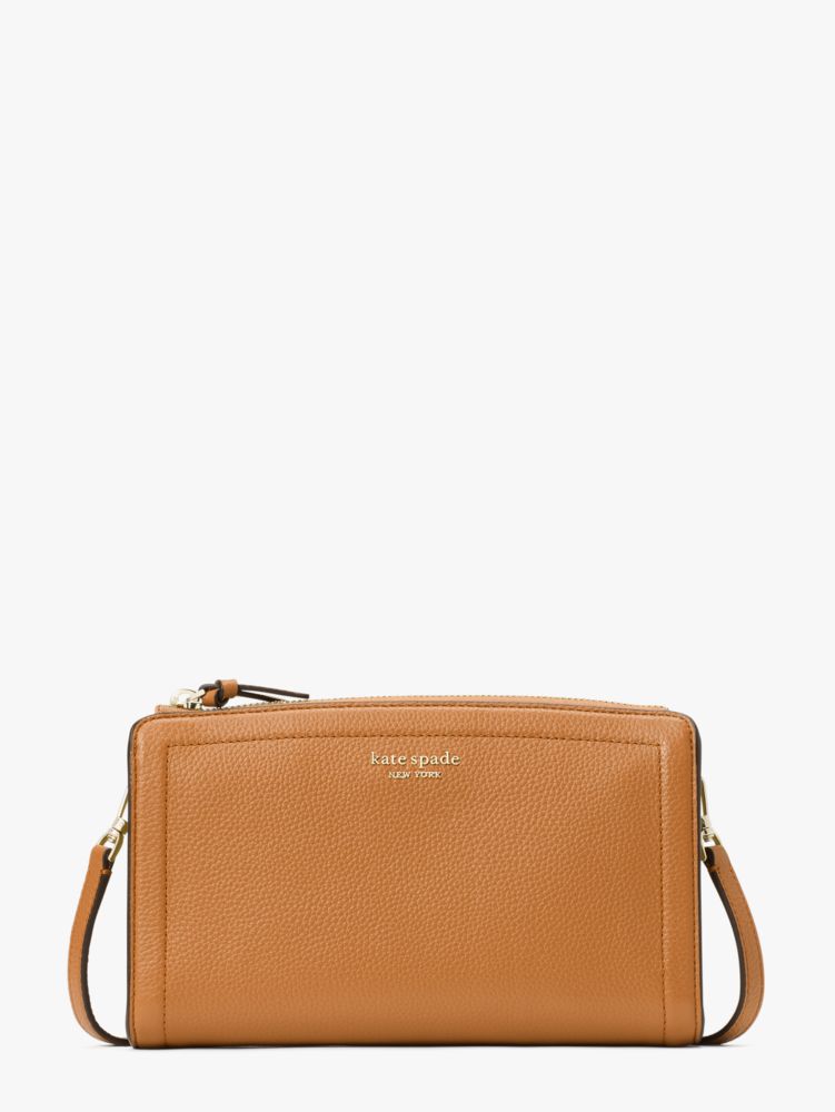 Knott Small Crossbody, Bungalow Brown, Product