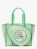 courtside canvas large tennis tote, , s7productThumbnail