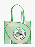courtside canvas large tennis tote, , s7productThumbnail