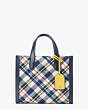 Manhattan Tweed Small Tote, Parchment Multi, Product